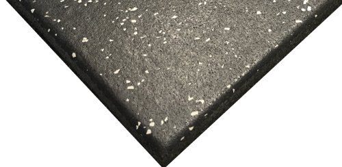 ErgoTile Quad 1000x1000x15 mm rubber tile C4 five percent grey EPDM