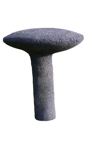 Rubber Mushroom stool for parks and playgrounds