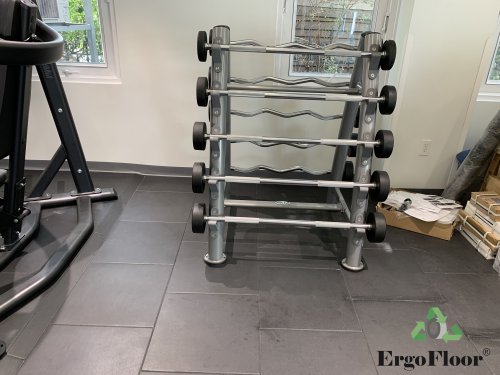 Anytime Fitness - Fitness rubber flooring
