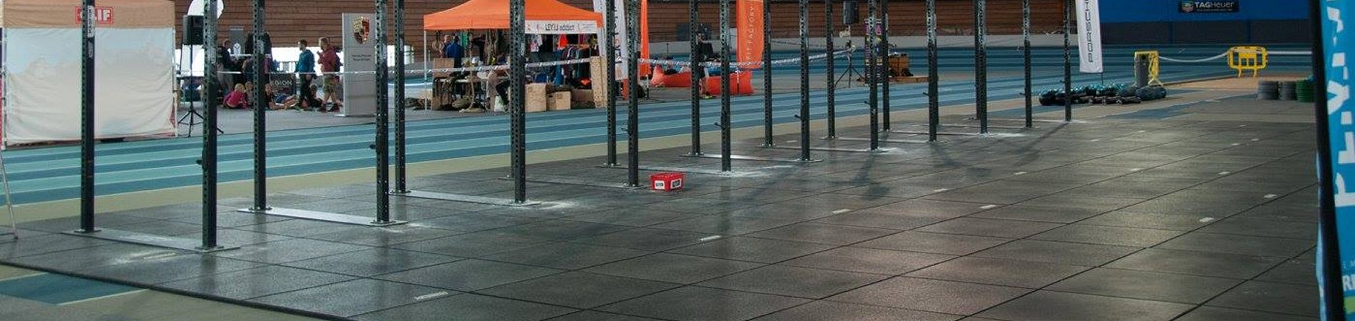 ErgoTile Quad Crossfit Gummifliser
