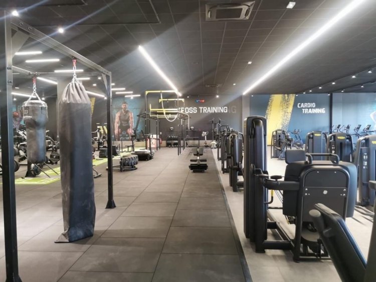 Fitness Park functional training and CrossFit impact rubber floorings