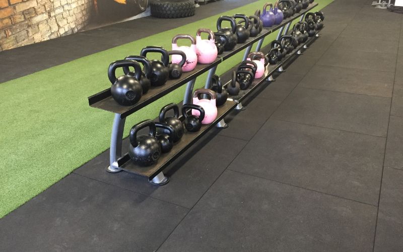 ErgoTile Quad Rubber Tiles - Fitness