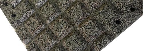 Type M EasyConnect Impact bottom on an ErgoTile Quad rubber tile